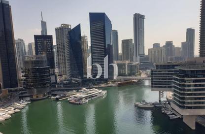 Apartment - 1 Bedroom - 2 Bathrooms for rent in Bay Central Tower Central - Bay Central - Dubai Marina - Dubai