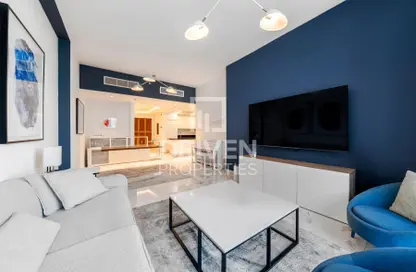 شقة - 2 غرف نوم - 3 حمامات للايجار في برج نورا - مدينة الحبتور - الخليج التجاري - دبي