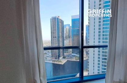 Apartment - Studio - 1 Bathroom for rent in Jumeirah Bay X1 - Jumeirah Bay Towers - JLT Cluster X - Jumeirah Lake Towers - Dubai