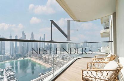 شقة - 2 غرف نوم - 2 حمامات للايجار في برج Marina Vista 2 - مارينا فيستا - إعمار بيتشفرونت - دبي هاربور - دبي