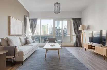 شقة - غرفة نوم - 1 حمام للايجار في المجرة 2 - المجرة - دبي مارينا - دبي