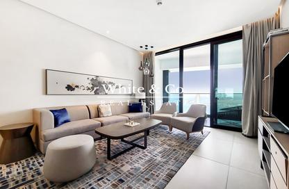 Apartment - 3 - 4 for rent in Jumeirah Gate Tower 2 - The Address Jumeirah Resort and Spa - Jumeirah Beach Residence - Dubai
