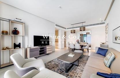 Apartment - 3 - 4 for rent in Jumeirah Gate Tower 2 - The Address Jumeirah Resort and Spa - Jumeirah Beach Residence - Dubai