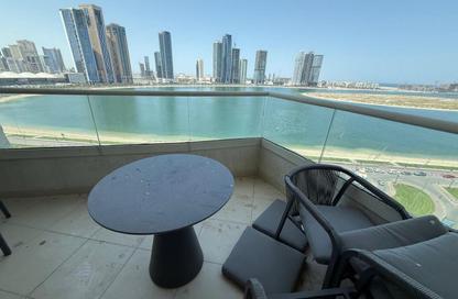 Apartment - 3 Bedrooms - 4 Bathrooms for sale in Asas Tower - Al Khan Lagoon - Al Khan - Sharjah