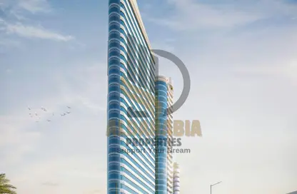 شقة - غرفة نوم - 2 حمامات للبيع في برج كونكر - شارع الشيخ مكتوم بن راشد - عجمان