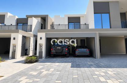 Townhouse - 3 - 3 for rent in Aura Gardens - Tilal Al Ghaf - Dubai