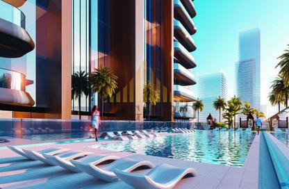Apartment - 3 - 3 for sale in Al Ghaf Tower - Al Khan - Sharjah