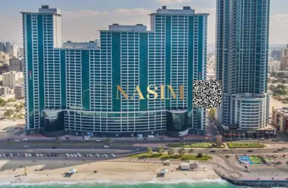 Apartment - 2 Bedrooms - 4 Bathrooms for sale in Ajman Corniche Residences - Ajman Corniche Road - Ajman