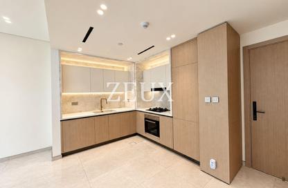 Apartment - Studio - 1 for rent in Binghatti Ghost - Dubai Healthcare City 2 - Al Jaddaf - Dubai