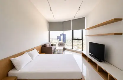 Apartment - 1 Bathroom for rent in Blue Waves Tower - Dubai Land Residence Complex - Dubai Land - Dubai