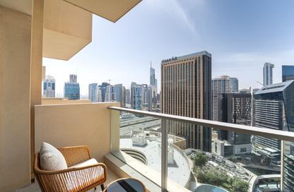 Apartment - Studio - 1 for rent in Dubai Marina Mall Hotel - Dubai Marina - Dubai