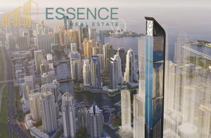 Apartment - 2 - 3 for sale in Aeternitas Tower - Dubai Marina - Dubai