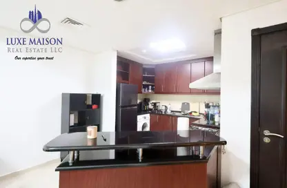 شقة - غرفة نوم - 2 حمامات للايجار في ميد 60 - طراز البحر المتوسط - ديسكفري جاردنز - دبي