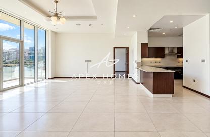 Apartment - 2 - 3 for rent in Sapphire - Tiara Residences - Palm Jumeirah - Dubai
