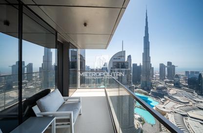 Penthouse - 3 - 4 for rent in Boulevard Point - Downtown Dubai - Dubai