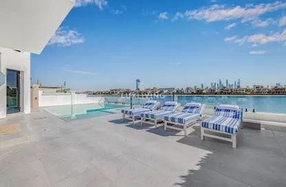 Villa - 5 Bedrooms - 6 Bathrooms for rent in Garden Homes Frond K - Garden Homes - Palm Jumeirah - Dubai