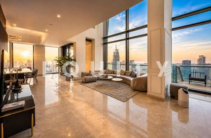 Apartment - 5 - 7 for rent in Burj Vista Tower 1 - Burj Vista - Downtown Dubai - Dubai