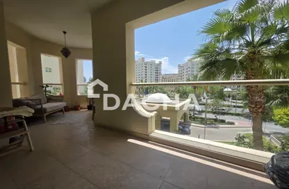 Apartment - 2 Bedrooms - 3 Bathrooms for rent in Al Dabas - Shoreline Apartments - Palm Jumeirah - Dubai