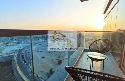 شقة - غرفة نوم - 2 حمامات للايجار في اوركيد ريزيدنس - حديقة دبي العلميه - دبي