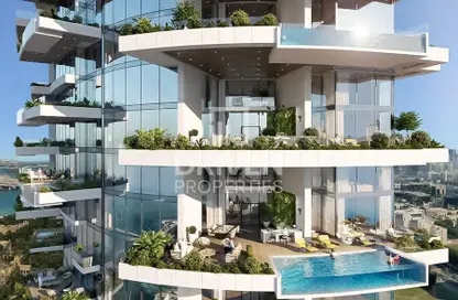 Apartment - 3 Bedrooms - 4 Bathrooms for sale in Cavalli Casa Tower - Dubai Media City - Dubai