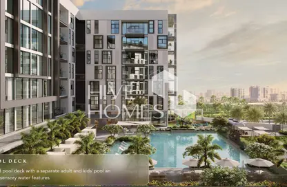 Apartment - 1 Bedroom - 2 Bathrooms for sale in Arbor View - Arjan - Dubai Apartment - 1 Bedroom - 2 Bathrooms for sale in Arbor View - Arjan - Dubai