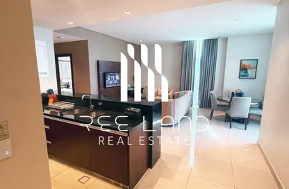 Hotel  and  Hotel Apartment - 2 Bedrooms - 2 Bathrooms for rent in Royal Continental Suites - Business Bay - Dubai