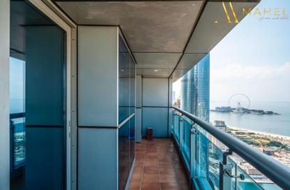 Apartment - 2 Bedrooms - 2 Bathrooms for rent in Princess Tower - Dubai Marina - Dubai