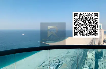 شقة - 2 غرف نوم - 3 حمامات للبيع في مساكن كورنيش عجمان - طريق كورنيش عجمان - عجمان