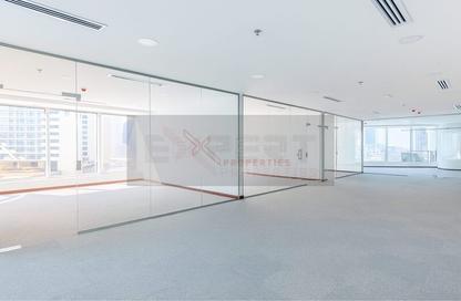 Office Space - Studio - 2 Bathrooms for rent in The Prime Tower - Business Bay - Dubai