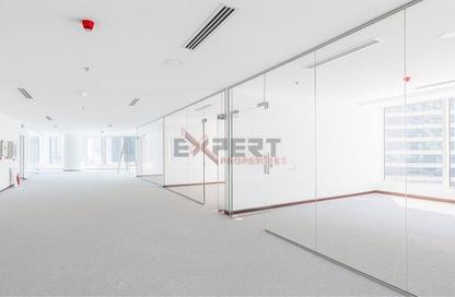 Office Space - Studio - 2 Bathrooms for rent in The Prime Tower - Business Bay - Dubai