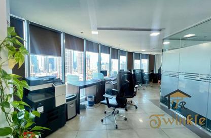 Office Space - Studio - 1 Bathroom for rent in Business Tower - Business Bay - Dubai