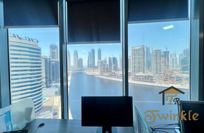 Office Space - Studio - 1 Bathroom for rent in Business Tower - Business Bay - Dubai
