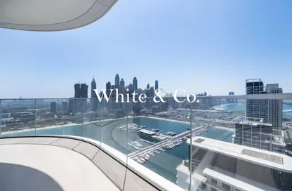 Apartment - 4 Bedrooms - 5 Bathrooms for rent in Palace Beach Residence Tower 2 - Palace Beach Residence - EMAAR Beachfront - Dubai Harbour - Dubai