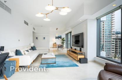 Apartment - 2 Bedrooms - 3 Bathrooms for rent in Silverene Tower A - Silverene - Dubai Marina - Dubai