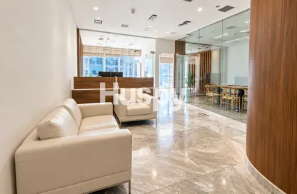 Office Space - Studio - 1 Bathroom for rent in The Prime Tower - Business Bay - Dubai