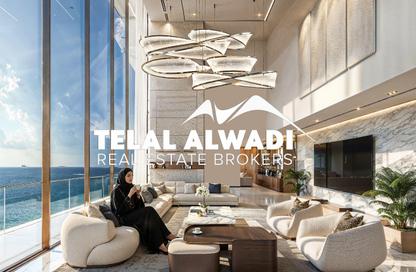 Apartment - 1 Bedroom - 2 Bathrooms for sale in Al Ghaf Tower - Al Khan - Sharjah