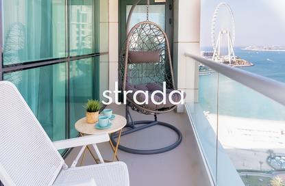 Apartment - 1 - 2 for rent in Al Bateen Residences - Jumeirah Beach Residence - Dubai