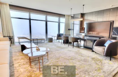 Apartment - 1 Bedroom - 2 Bathrooms for rent in One Za'abeel Tower - Zabeel 1 - Zabeel - Dubai