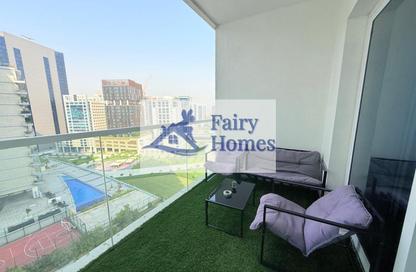 Apartment - Studio - 1 Bathroom for rent in AG Tower - Business Bay - Dubai