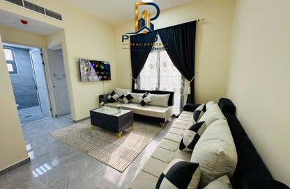 Apartment - 1 - 1 for rent in Corniche Tower - Ajman Corniche Road - Ajman