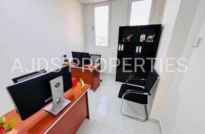 Office Space - Studio - 1 Bathroom for rent in Horizone Building - Port Saeed - Deira - Dubai