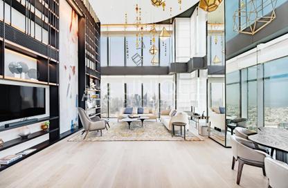 Duplex - 3 - 4 for rent in One Za'abeel Tower - Zabeel 1 - Zabeel - Dubai