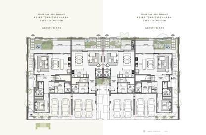 Townhouse - 4 - 4 for sale in Azizi Florence - Um Fanain - Sharjah