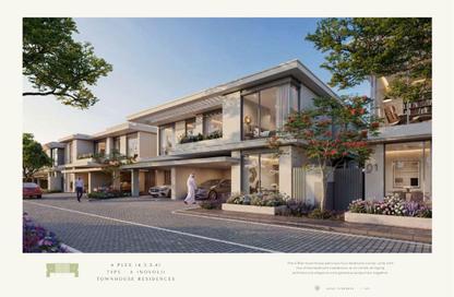 Townhouse - 4 - 4 for sale in Azizi Florence - Um Fanain - Sharjah