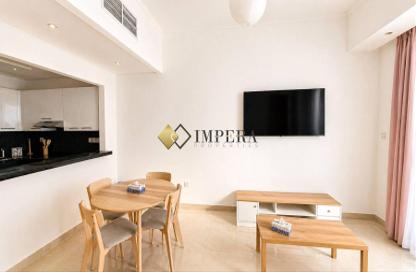 Apartment - Studio - 1 Bathroom for rent in Silverene Tower B - Silverene - Dubai Marina - Dubai