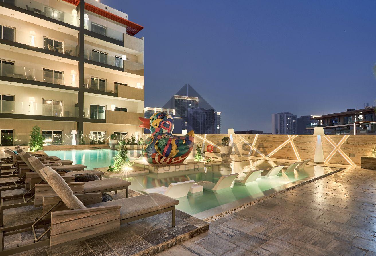 Renovated 1 BHK | Pool View | 12 Cheques photo 17