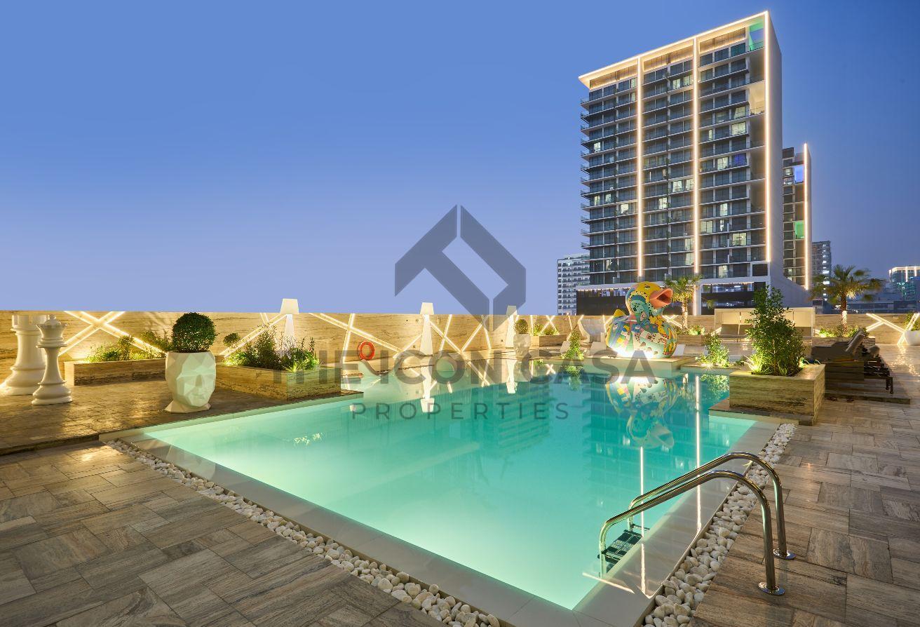Renovated 1 BHK | Pool View | 12 Cheques photo 14