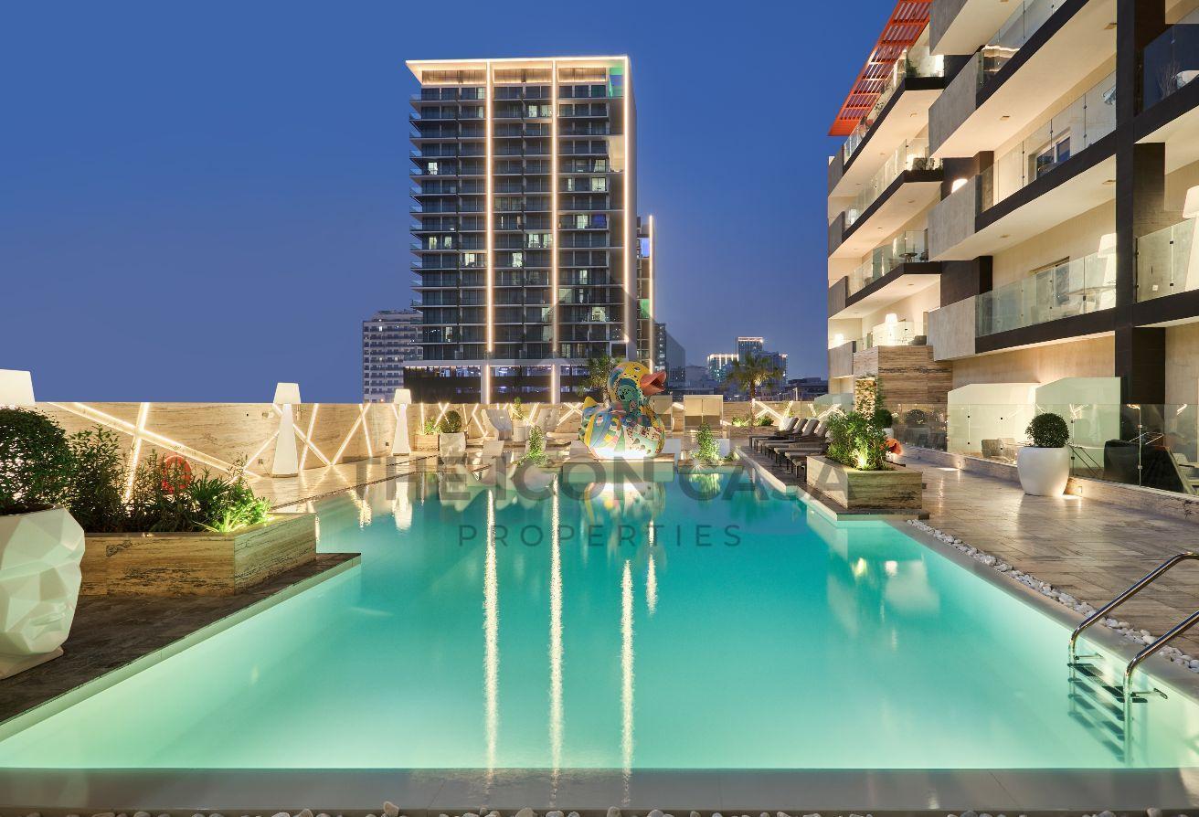Renovated 1 BHK | Pool View | 12 Cheques photo 16