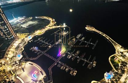 شقة - 3 غرف نوم - 3 حمامات للايجار في خور دبي ريزيدنس برج 1 شمال - Dubai Creek ريزيدنسز North - Dubai Creek ريزيدنسز - مرسى خور دبي - دبي
