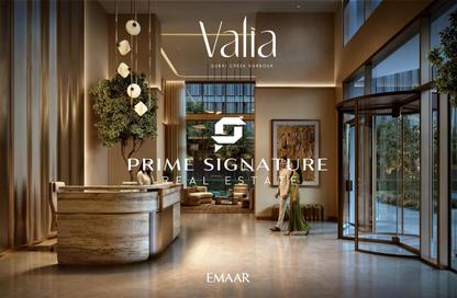 Apartment - 1 Bedroom - 1 Bathroom for sale in Valia Tower - Dubai Creek Harbour (The Lagoons) - Dubai